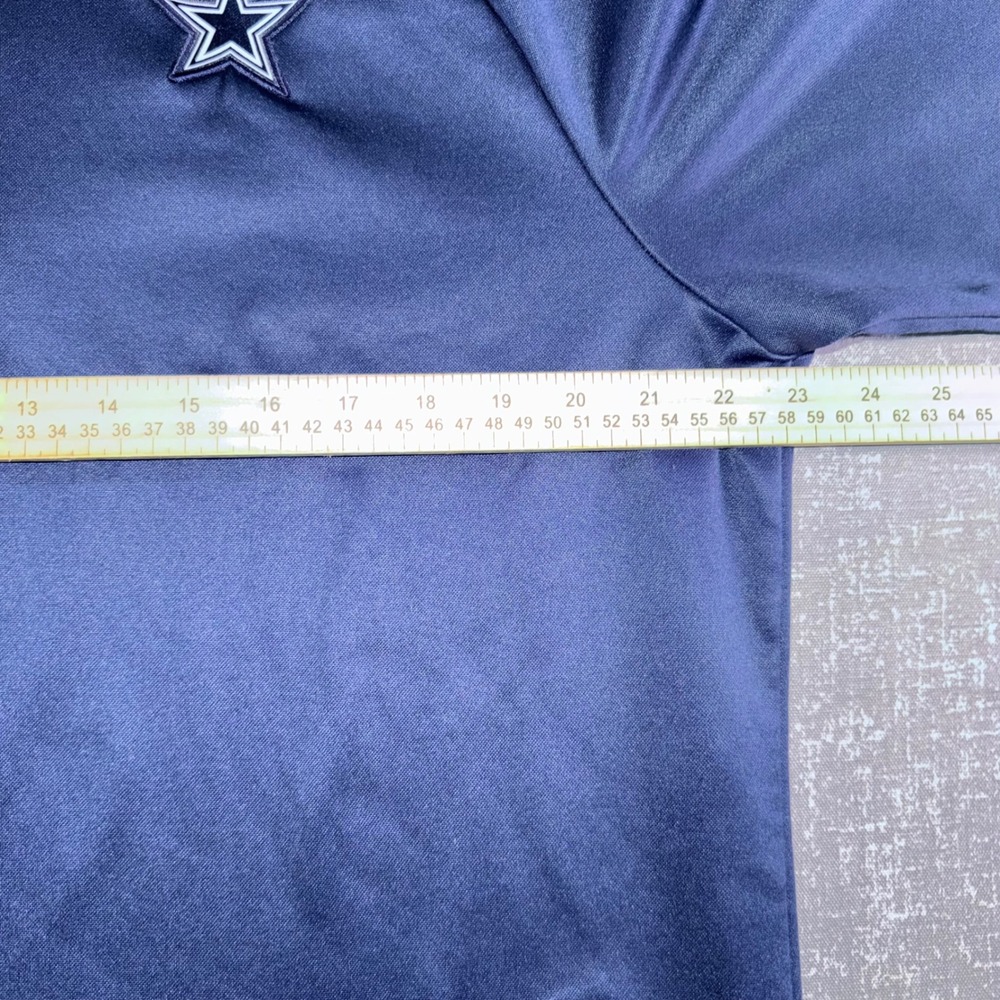 Nike NFL Dallas Cowboys Mens Large Quarter Zip Pullover Football Star Logo - Picture 5 of 10